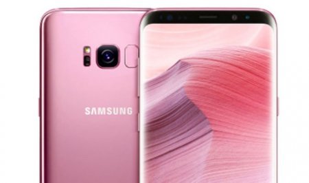 Samsung Galaxy S8 в розовом корпусе вышел на рынок Европы