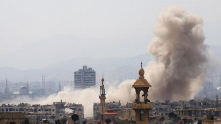 Два человека погибли в результате обстрела Дамаска
