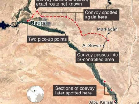 Детали операции по эвакуации боевиков ИГ из Ракки