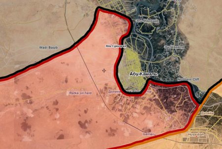 Правительственные войска блокируют Абу-Камаль. Бои идут на северо-западе и юге города
