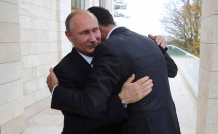Президенты Путин и Асад встретились в Сочи и обсудили политическое урегулирование в Сирии