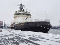 Новейший многофункциональный ледокол «Илья Муромец» вошел в состав ВМФ Росс ...