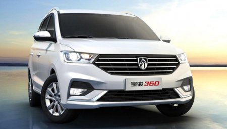 Альянс SAIC-GM-Wuling Automobile представил новый компактвэн Baojun 360