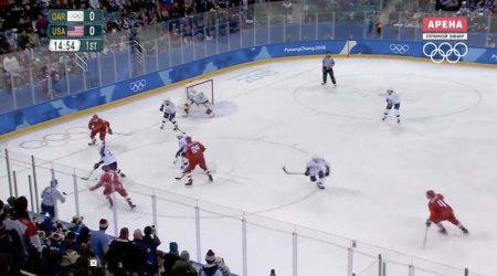 Хоккей: OAR vs USA