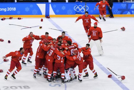 Российские хоккеисты победили немцев и завоевали золото Олимпиады