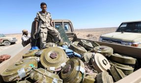 Разминирование Йемена : обезврежено 300 тысяч мин