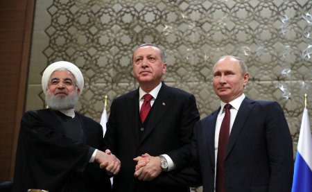 Большая тройка в Анкаре: Россия, Турция и Иран нарисовали картину послевоенного мира в Сирии и на Ближнем Востоке