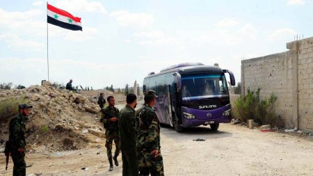 Достигнута договоренность о выводе боевиков из Дамаска
