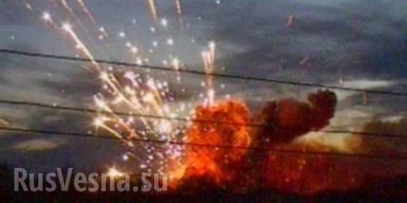 СРОЧНО: На военных складах в Балаклее снова гремят взрывы (ВИДЕО)