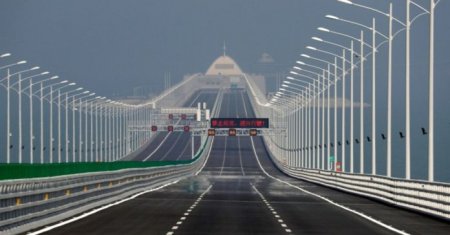 В Китае открывается самый большой мост