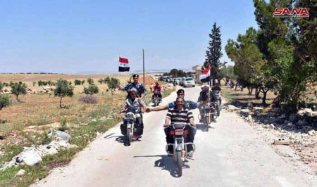 Сирийская армия заняла более 14 селений в восточной части "растанского анклава"