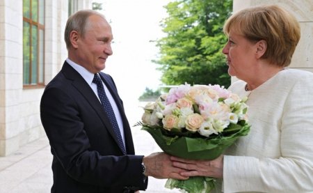 Четыре часа переговоров Путина и Меркель про безальтернативность