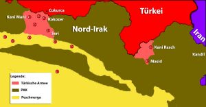 Турция признала наличие 11 баз в Ираке