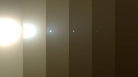 В NASA показали оттенки марсианской тьмы