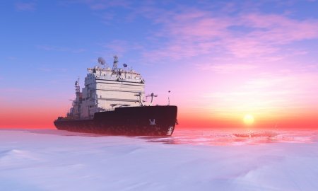 В России приступили к завершающим этапам сборки ледокола «Арктика»