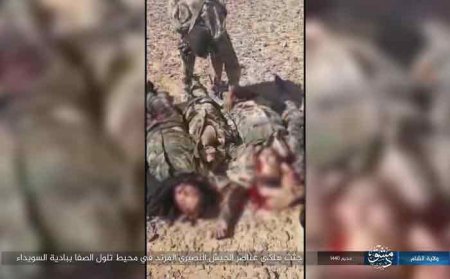 Сирийские военные понесли потери в очередной засаде ИГ на плато Ас-Сафа