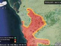 Хуситы контратаковали войска саудовской коалиции на окраине Ходейда