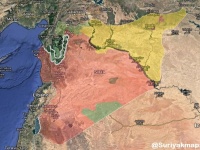 Какую часть Сирии контролируют стороны конфликта на начало декабря 2018?