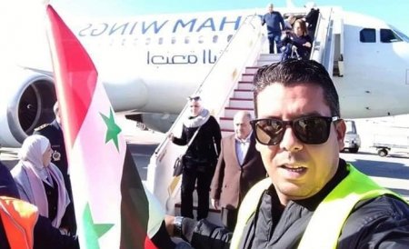 Первый за 7 лет сирийский самолет в Тунисе