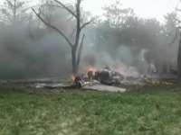 Индийский истребитель разбился в северном штате Уттар-Прадеш