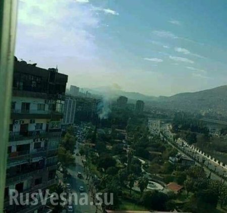 Возле посольства России в Дамаске прогремел взрыв (ФОТО)