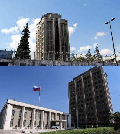 Возле посольства России в Дамаске прогремел взрыв (ФОТО)