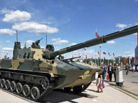 В России создают новый плавающий танк на базе самоходной пушки 