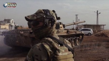 Российский спецназ на передовой в провинции Хама