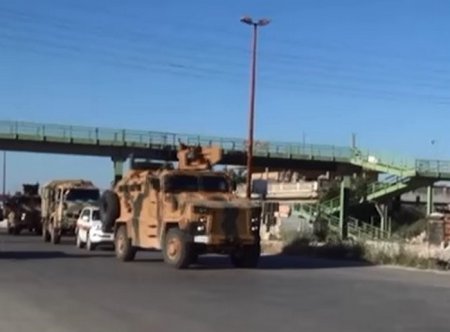 Турция направила за сутки сразу два конвоя военной техники на свой "наблюдательный пост" в Сирии