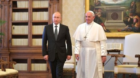 После визита Путина в Ватикане признали вопрос церкви на Украине уделом мах ...