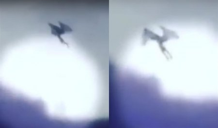 «Ангел из Ада» попал на видео в Дагестане: Монстры открыли «портал затмения»