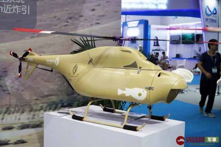 Китайский подводный дрон-акула и вертолеты-беспилотники