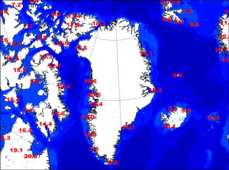 Аномальная европейская жара пришла в Гренландию