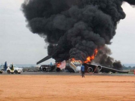 В Ливии уничтожен третий украинский Ил-76