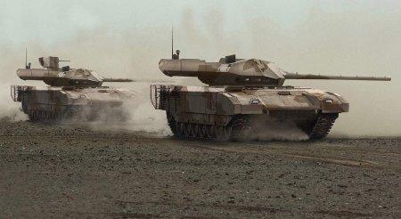 Испытания танков «Армата» в Сирии стали легендой