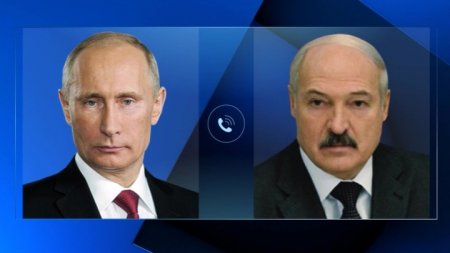 Президенты Владимир Путин и Александр Лукашенко провели телефонный разговор