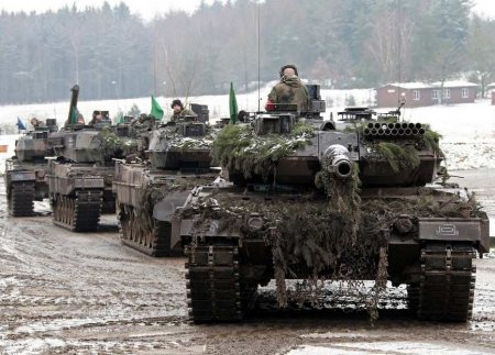 «Леопарды» попадут на Украину уже в марте (+ВИДЕО)