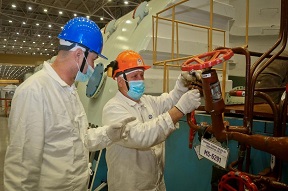 На Смоленской АЭС досрочно завершился ремонт ЭБ-3