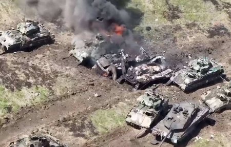 Мясной штурм на Времевском выступе: уничтожены турецкая бронетехника и танки ВСУ (ВИДЕО)