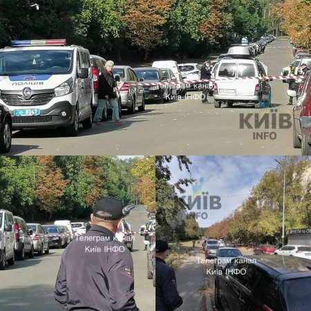 В Киеве рядом со школой произошла стрельба, ранен водитель