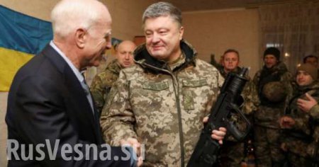 Селфи Порошенко с Маккейном создаст проблемы Украине, — политолог (ВИДЕО)