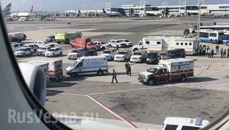 Вспышка неизвестной болезни поразила пассажиров рейса Дубай — Нью-Йорк (ФОТО)