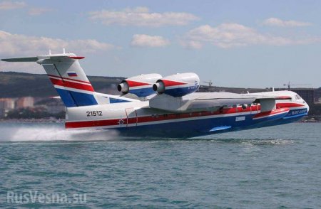 Самолёты-амфибии Бе-200 оснастят российскими двигателями взамен украинских