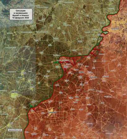 Турция не помогла. Сирийская армия продолжает наступление вдоль трассы М-5