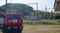 На ПС 110 кВ Славянка в Приморье прошли противопожарные учения